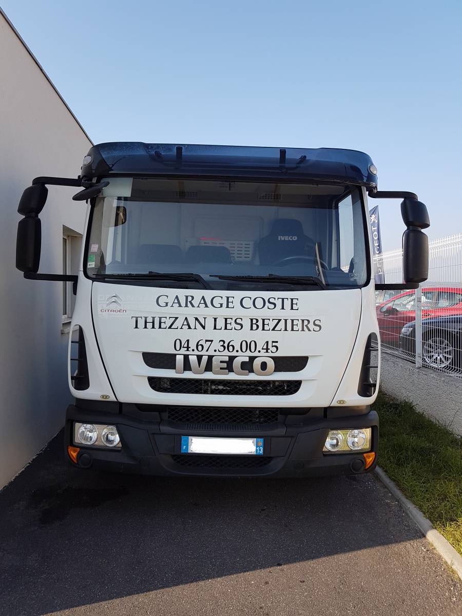 DEPANNAGE JOUR ET NUIT GARAGE COSTE  ET FILLE A THEZAN LES BEZIERS