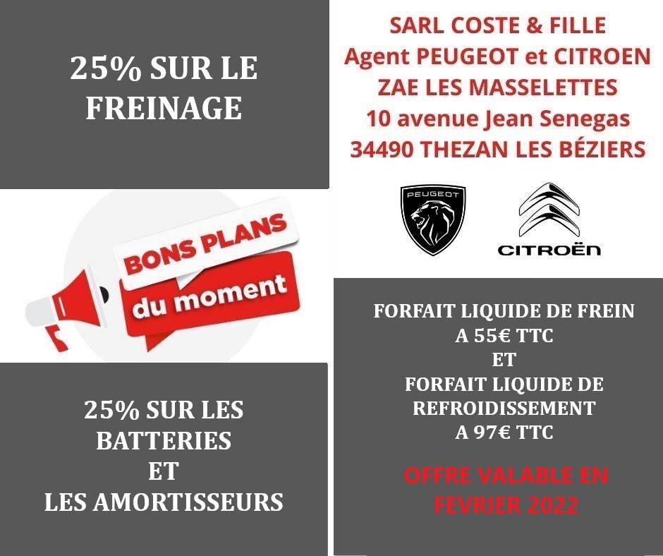 Garage Citroën pour achat de voiture près de Béziers 34500