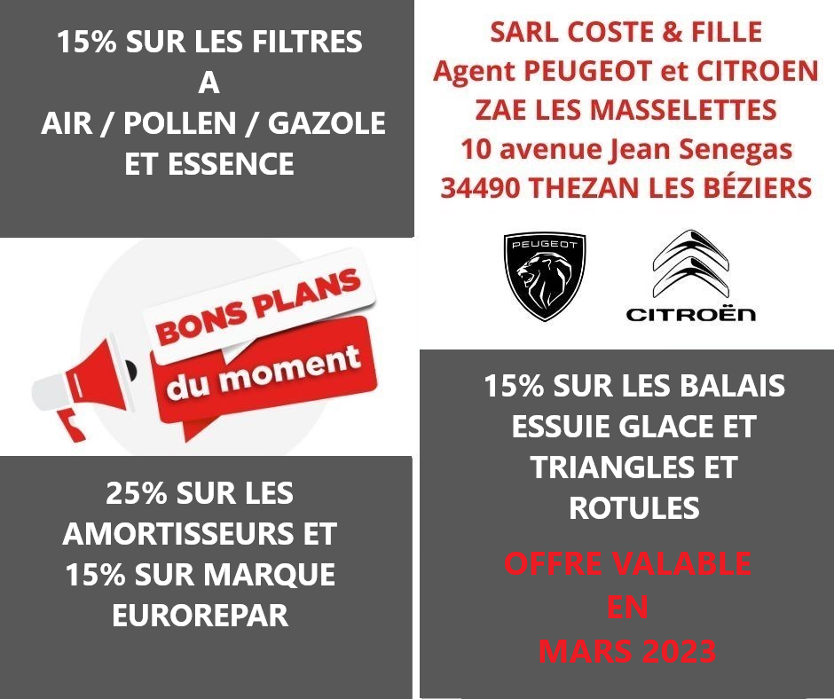 Concessionnaire Citroën vente de voiture neuve Thézan-les-Béziers 34490