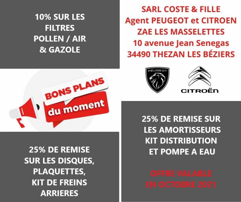 GARAGE COSTE A THEZAN LES BEZIERS